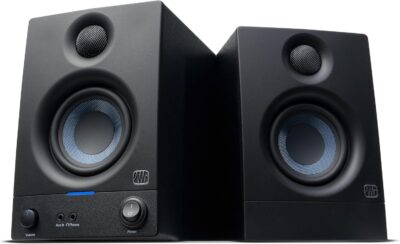 PreSonus Eris 3.5 Studio Monitors, Pair Powered, Active Monitor Speakers for Near Field Music Production, Desktop Computer, Hi-Fi Audio PreSonus Eris 3.5 Studio Monitors, Pair Powered, Active Monitor Speakers for Near Field Music Production, Desktop Computer, Hi-Fi Audio