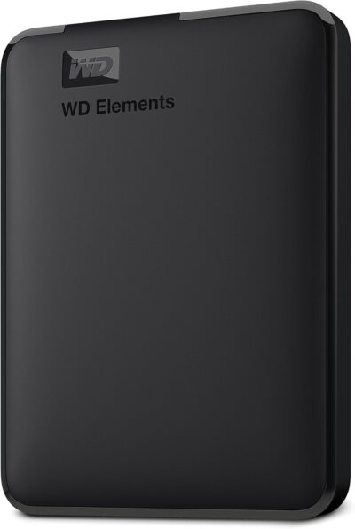 WD 5TB Elements Portable External Hard Drive for Windows, USB 3.2 Gen 1/USB 3.0 for PC & Mac, Plug and Play Ready - WDBU6Y0050BBK-WESN WD 5TB Elements Portable External Hard Drive for Windows, USB 3.2 Gen 1/USB 3.0 for PC & Mac, Plug and Play Ready - WDBU6Y0050BBK-WESN