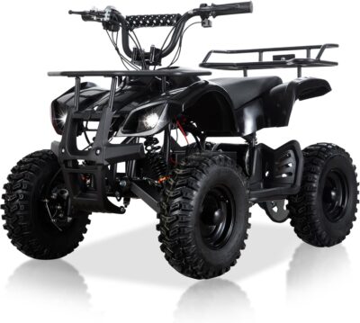 36V Electric ATV Dirt Quad Electric Four-Wheeled ATV with 500W Brushless Powerful Motor Off-Road Vehicle Electric Kids ATV Ride on ATV for Big Boys Girls Ages 5+, Black 36V Electric ATV Dirt Quad Electric Four-Wheeled ATV with 500W Brushless Powerful Motor Off-Road Vehicle Electric Kids ATV Ride on ATV for Big Boys Girls Ages 5+, Black
