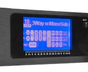 dbx DriveRack PA2 Two-Input, Six-Output Complete Loudspeaker Management Processor with LCD Display & USB Connector, Black, 3.80 x 11.00 x 22.00 inches