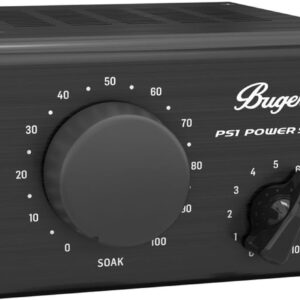 Bugera POWER SOAK PS1 Passive 100 Watt Power Attenuator for Guitar and Bass Amplifiers with Emulated Mic Output