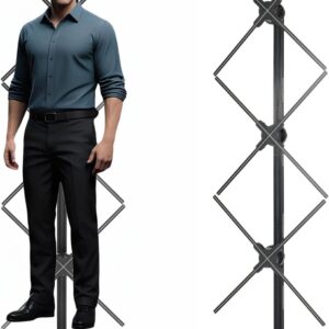 Missyou 152CM 3D Hologram Fan Christmas Tree Display and Stand,3 x 56cm Fans with Bluetooth,App & Remote Control,Holographic Fan LED,Customizable Video Content for Exhibitions,Trade Shows,Advertising