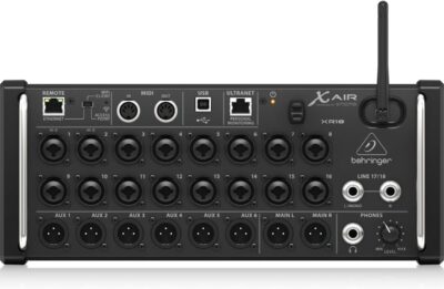 Behringer X AIR XR18 18-Channel, 12-Bus Digital Mixer for iPad/Android Tablets with 16 Programmable Midas Preamps, Integrated Wifi Module and Multi-Channel USB Audio Interface Behringer X AIR XR18 18-Channel, 12-Bus Digital Mixer for iPad/Android Tablets with 16 Programmable Midas Preamps, Integrated Wifi Module and Multi-Channel USB Audio Interface