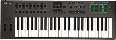 Nektar Impact LX49+ USB MIDI Controller Keyboard with Nektar DAW Integration,Dark Grey Nektar Impact LX49+ USB MIDI Controller Keyboard with Nektar DAW Integration,Dark Grey
