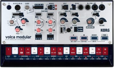 Korg Volca Modular Micro Synthesizer Semi Modular w/ Eight Modules and 16-step Sequencer Korg Volca Modular Micro Synthesizer Semi Modular w/ Eight Modules and 16-step Sequencer