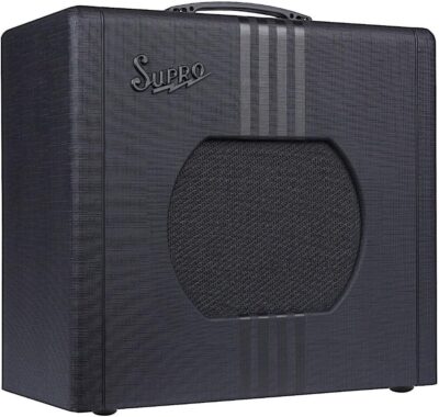 Supro Delta King 10 1 x 10-inch 5-watt Tube Combo Amp - Black and Black