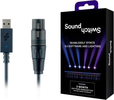 SoundSwitch Micro DMX Interface - Ultra-Compact USB to DMX Interface with 3-Month Free SoundSwitch Software Access SoundSwitch Micro DMX Interface - Ultra-Compact USB to DMX Interface with 3-Month Free SoundSwitch Software Access