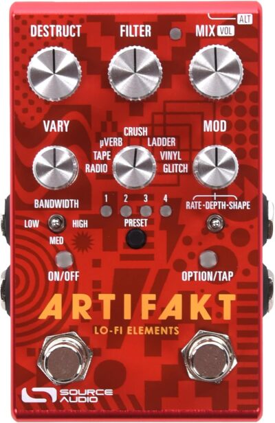 Source Audio Artifakt Lo-fi Elements Multi-effects Pedal