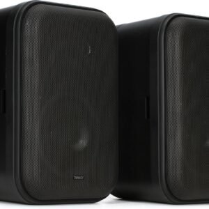 Tannoy VMS 1 5-inch Versatile 2-Way Compact Install Monitors – Black