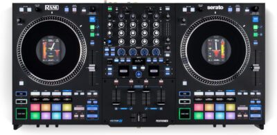 Rane PERFORMER 4-Channel Motorized DJ Controller, 7" Platters with Displays, Precision Feel Faders, Stem Split, Advanced FX, Serato DJ Pro Included
