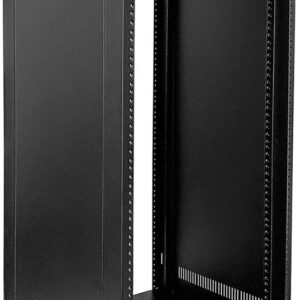 AxcessAbles RK 22U Rack-Mount Cabinet Case w/Caster Wheels (Compatible with US 5mm& European 6mm Rack Standards.) Rack for AV, DJ, Home Theater, Network, Server, Computer, Electronics
