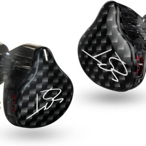 YINYOO Easy KZ ZST Hybrid Banlance Armature with Dynamic in-Ear Earphone 1BA+1DD HiFi Headset Wired Earbuds IEM Headphones Gaming Earbuds (ZST no mic)