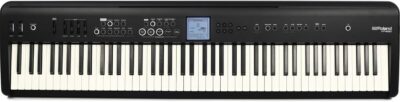 Roland FP-E50 Digital Piano | Premium Piano and Expandable Sound Library | 88-Note Hammer-Action Keyboard | Professional Auto-Accompaniment | Mic Input with Vocal Harmony FX | Bluetooth/MIDI Support Roland FP-E50 Digital Piano | Premium Piano and Expandable Sound Library | 88-Note Hammer-Action Keyboard | Professional Auto-Accompaniment | Mic Input with Vocal Harmony FX | Bluetooth/MIDI Support