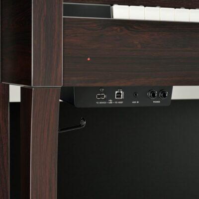 Yamaha YDP184 Console Digital Piano with Weighted 88-Key Graded Hammer 3 Action, CFX Concert Grand Piano Sound, Includes Bench (Dark Rosewood)