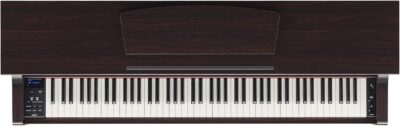 Yamaha YDP184 Console Digital Piano with Weighted 88-Key Graded Hammer 3 Action, CFX Concert Grand Piano Sound, Includes Bench (Dark Rosewood)