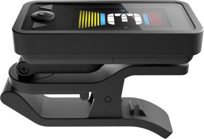 DAddario Eclipse Headstock Clip On Guitar Tuner, PW-CT-17BK, Black