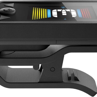 DAddario Eclipse Headstock Clip On Guitar Tuner, PW-CT-17BK, Black