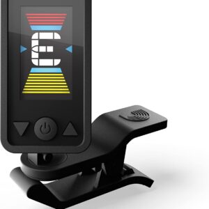 DAddario Eclipse Headstock Clip On Guitar Tuner, PW-CT-17BK, Black
