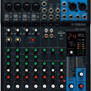 YAMAHA MG10XU 10-Input Stereo Mixer with Effects