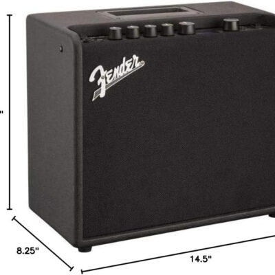 Fender Mustang LT25 Guitar Amp, 25-Watt Combo Amp, with 2-Year Warranty, 30 Preset Effects with USB Audio Interface for Recording