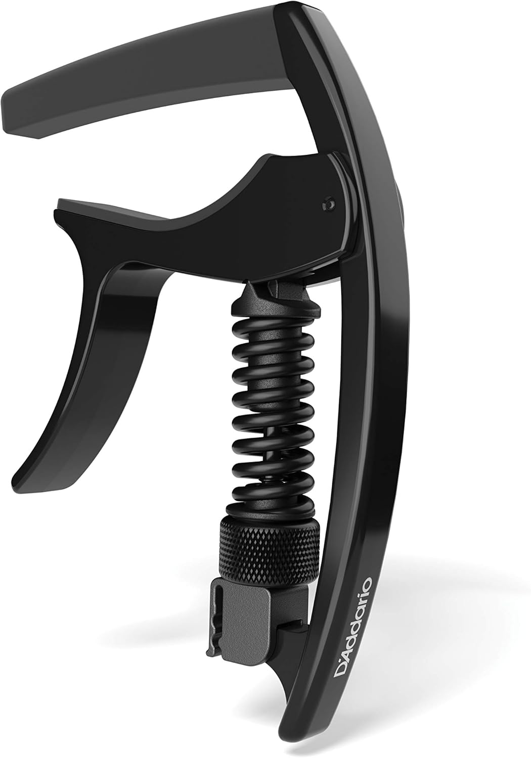 DAddario Guitar Capo – NS Tri Action – For 6-String Electric and Acoustic Guitars – Micrometer Tension Adjustment for Buzz-Free, In-Tune Performance – Single Hand Use – Integrated Pick Holder – Black DAddario Guitar Capo – NS Tri Action – For 6-String Electric and Acoustic Guitars – Micrometer Tension Adjustment for Buzz-Free, In-Tune Performance – Single Hand Use – Integrated Pick Holder – Black