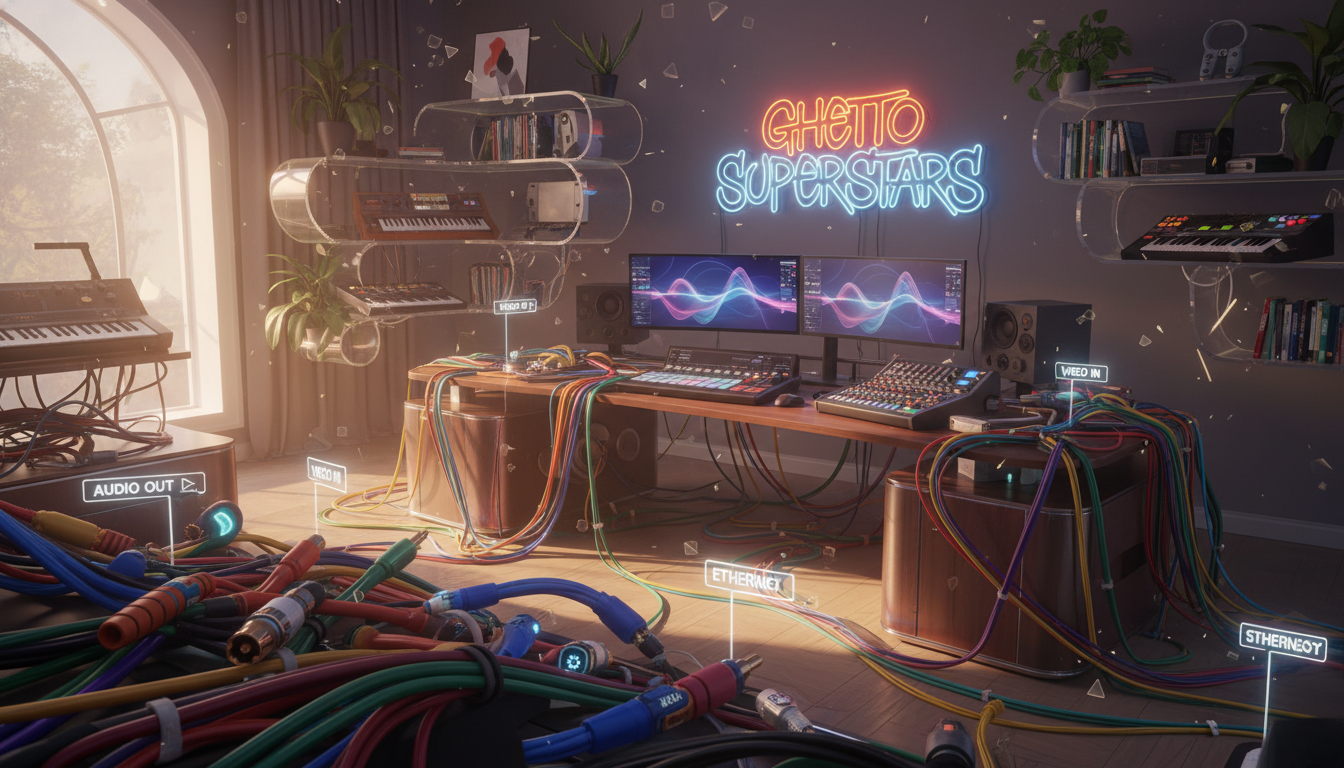 How to Organize Cables in Your Home Studio