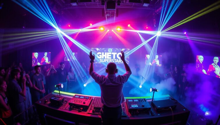 DJ lights and effects