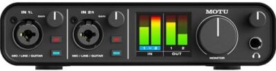 310NUM OX8L. AC MOTU M2 USB-C Audio-MIDI Interface (3120) Bundle with 10 Ft XLR Cable, Fiber Cloth, Cable ties
