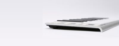 Xkey 25 USB MIDI Keyboard – Apple-Style Ultra-Thin Aluminum Frame, 25 Full-Size Velocity-Sensitive Keys, Polyphonic Aftertouch, Ultra-Low Latency, Simply Plug & Play on iPad, iPhone, Mac, PC