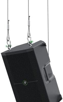 Mackie Thump15BST THUMP-15BST Boosted 1300W 15 Powered Loudspeaker (Single) with EMB Speaker Stand + EMB Microphone and EMB XLR Cable Bundle