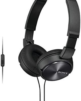 31eC3YlqxiL. AC Sony MDR-ZX110NC Extra Bass Noise-Cancelling Headphones with Neodymium Magnets & 30mm Drivers, Black (Renewed)