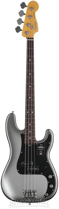 Fender American Professional II Precision Bass, Mercury, Rosewood Fingerboard