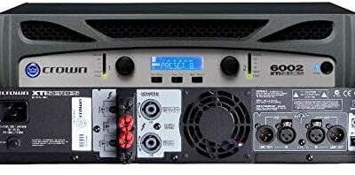 413uXP4yz2L. AC Crown XTi6002 Two-channel, 6000-Watt at 4Ω Bridged, 2100-Watt at 4Ω Dual Pro Power Amplifier. Black and Silver