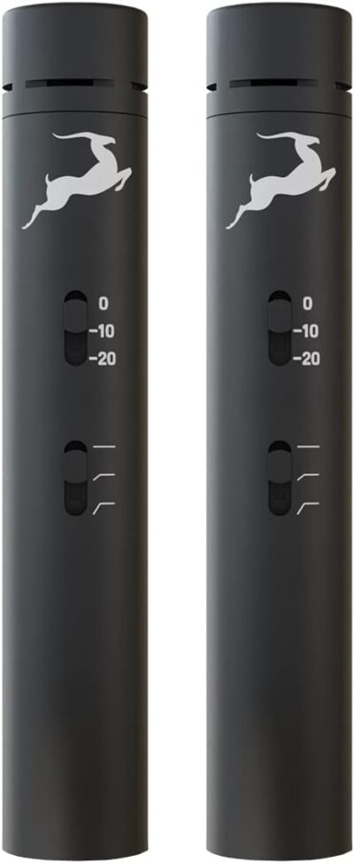 Antelope Audio Zen Quadro Synergy Core + Antelope Audio Edge Note Small Diaphragm Condenser Modeling XLR Microphone (Pair)