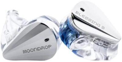 Moondrop Blessing 3 in-Ear Earphones 2DD+4BA Hybrid Triple-Range Frequency Division in-Ear Monitors 0.78-2pin IEM Earbuds