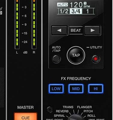 Pioneer DJ DJM-750MK2 4-Channel Performance DJ Mixer