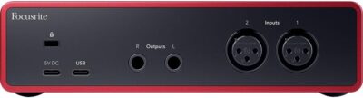 Focusrite Scarlett 2i2 Studio Audio Interface + Aston Spirit Stereo Pair Microphones Bundle – USB Recording Kit for Home Studio, Podcasting & Vocal Recording