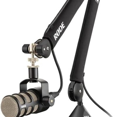 RØDE PSA1+ Professional Studio Arm with Spring Damping and Cable Management, Black