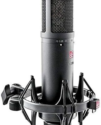 SE Electronics SE2200 Large Diaphragm Cardioid Condenser Microphone,Black