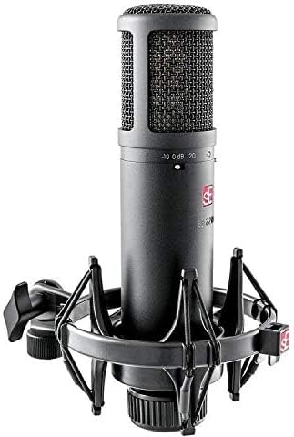 SE Electronics SE2200 Large Diaphragm Cardioid Condenser Microphone,Black