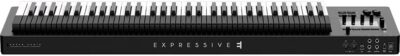 EXPRESSIVE E Osmose 61-Key Synthesizer and MPE Controller Bundle with Auray KSCL-2X Double-X Keyboard Stand, Auray PBS-17 X-Style Piano Bench, Auray FP-P1L Sustain Pedal and Kaces KKC-MD Dust Cover