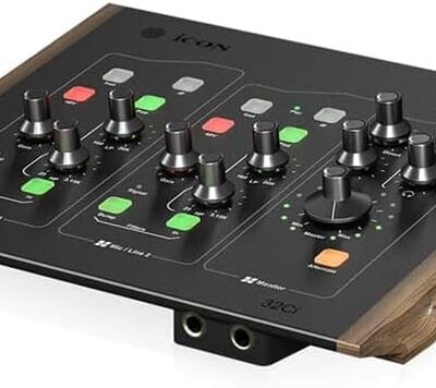 41JX6eRzP7L. AC SL1200 Icon Pro Audio Harrison 32Ci Analog MicPreamps with 12-channel USB C Audio Interface – Your Gateway to Legendary Sound