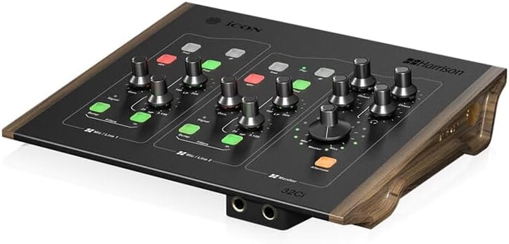 Icon Pro Audio Harrison 32Ci Analog MicPreamps with 12-channel USB C Audio Interface – Your Gateway to Legendary Sound