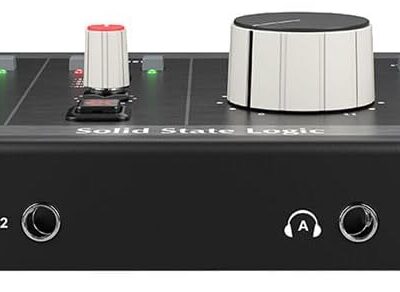 41KL1SpejGL. AC SL1000 Solid State Logic SSL 2+ MKII – 2×4 USB Audio Interface Bundle with Slate Digital VMS ML-1A Large-diaphragm Condenser Modeling Microphone