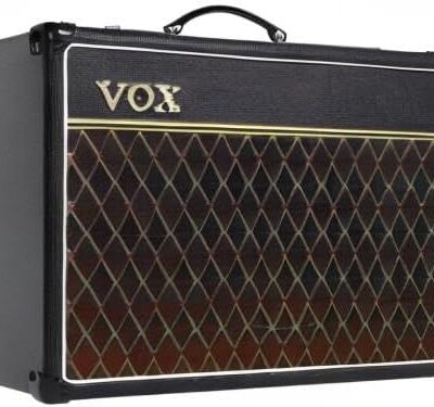 41LojNgU5TL. AC Vox AC15C1X 1×12 inch 15-watt Guitar Tube Combo Amplifier w/Alnico Blue Speaker, 2 Channels, Tremolo, Reverb, and Alnico Blue Speaker