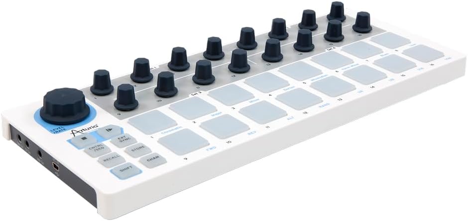 Arturia – BeatStep – Compact MIDI Controller & Sequencer with Creative Software for Recording – 16 Pads, 16 Encoders