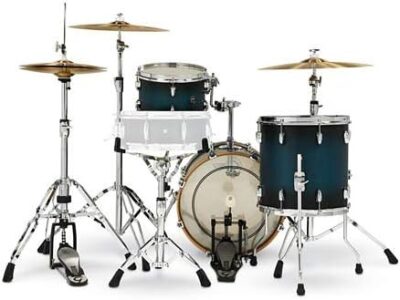 Gretsch Drums Renown RN2-J483 3-piece Shell Pack – Satin Antique Blue Burst