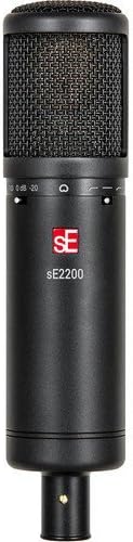 sE Electronics sE2200 Studio Condenser Cardioid Microphone with Isolation Pack plus XLR-XLR Cable and Pop Filter