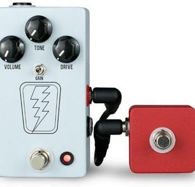 JHS Morning Glory V4 Overdrive Guitar Effects Pedal & JHS Red Remote Footswitch