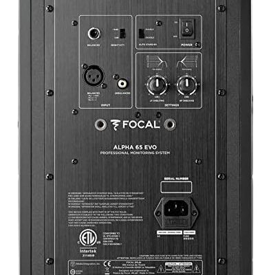 41ZUSil2poL. AC Focal Alpha 65 Evo 6.5 inch Powered Studio Monitor